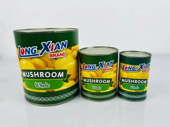 Good Quality Canned Slice Whole Mushroom in Can Food From China