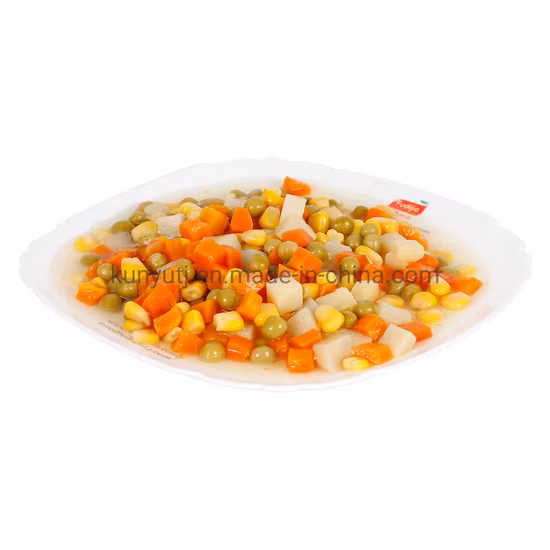 Vente chaude d'aliments en conserve de légumes mélangés en conserve 425g