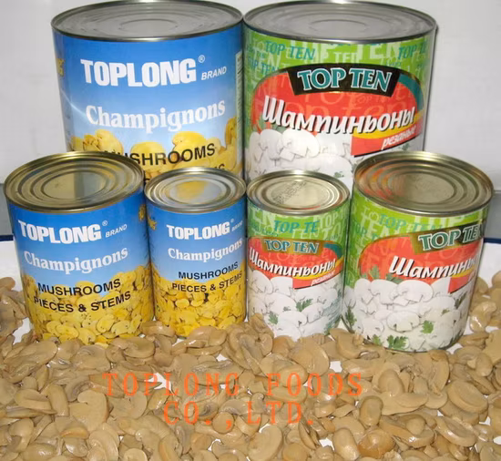 Champignons en conserve