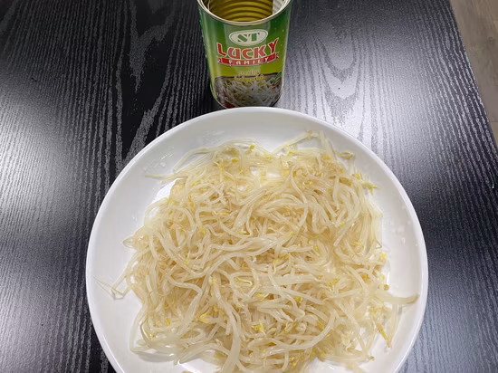Légumes en conserve germes de soja frais avec marque privée